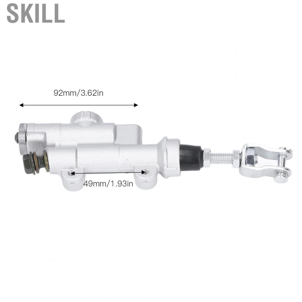 Skill Rear Foot Brake Master Cylinder Pump Sturdy Replacement for CR125R CR250R CRF250R CRF250X
