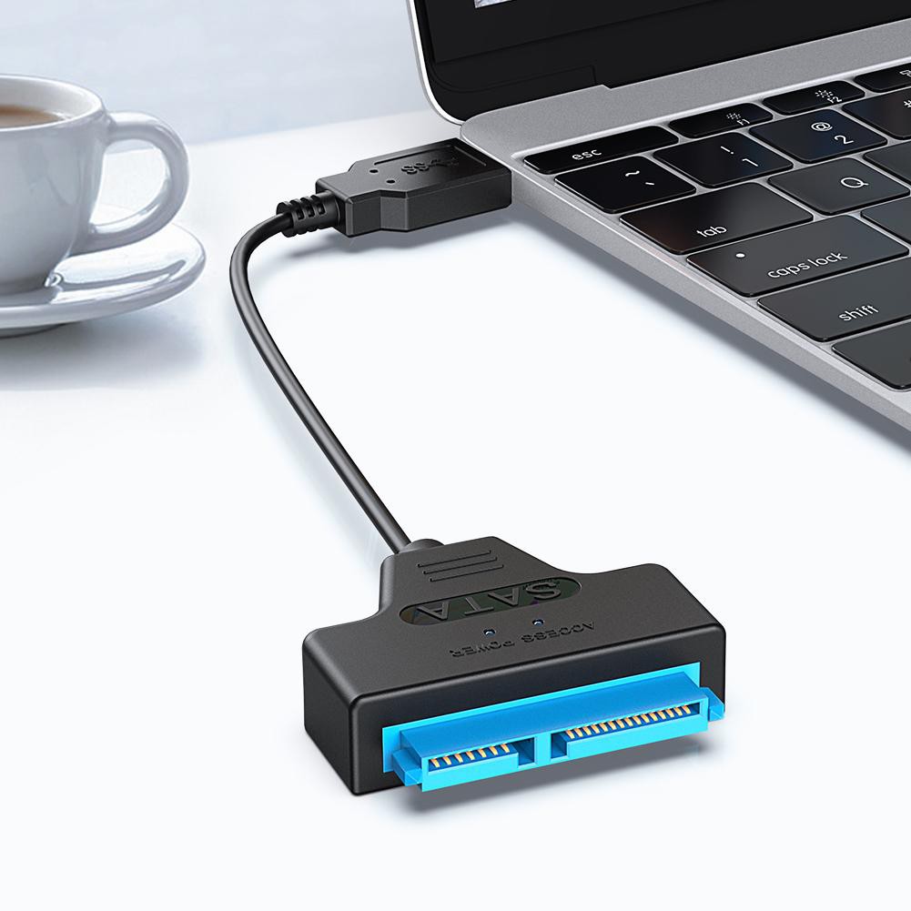 [B-cool]Bộ chuyển đổi cáp đĩa cứng USB 3.0 sang SATA7 + 15pin Ổ cứng SSD 2.5 inch | BigBuy360 - bigbuy360.vn