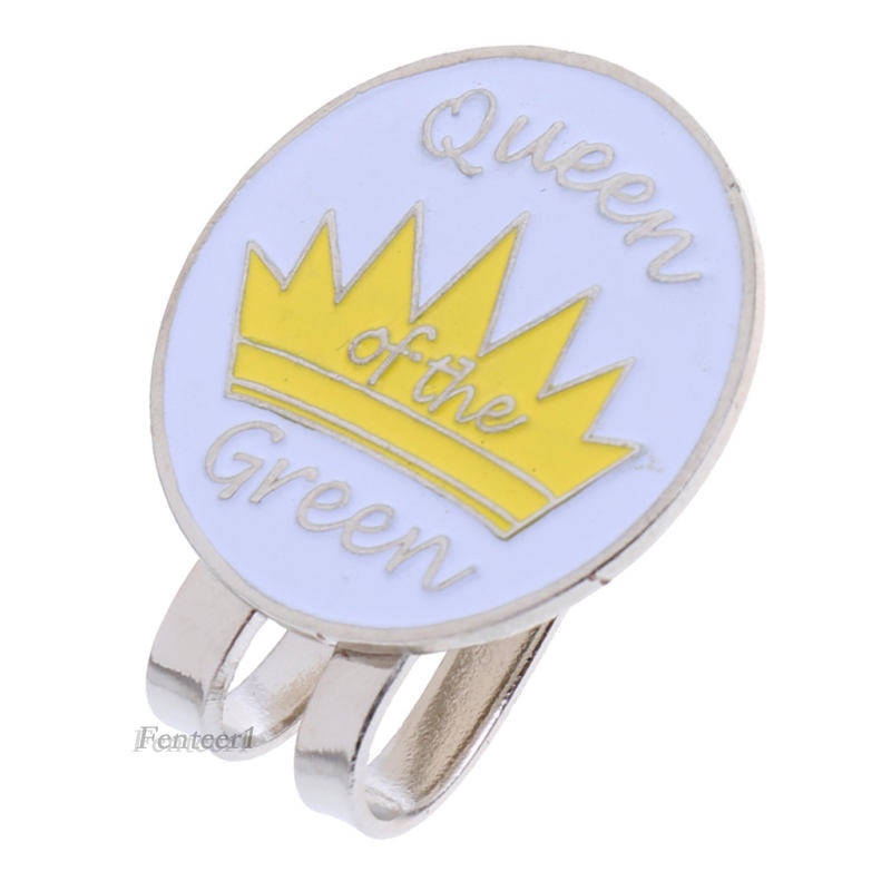 [Fenteer1] Kẹp Đánh Dấu Bóng Golf Từ Tính Màu Bạc