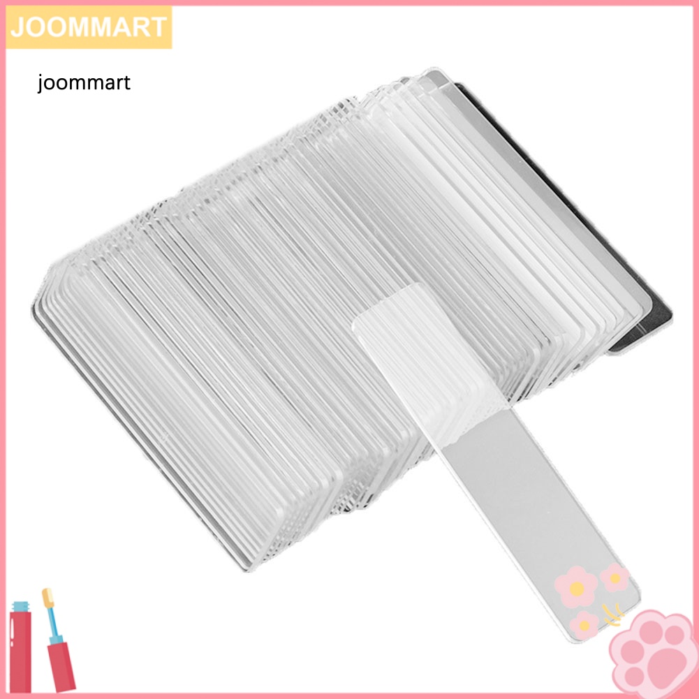 Bộ 50 Giá Đỡ Trưng Bày Móng Tay Giả Bằng Acrylic Trong Suốt
