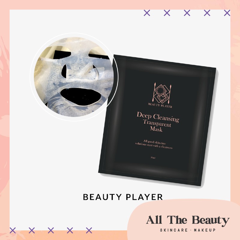 [HOT] Mặt nạ làm sạch sâu Beauty Player (Đen)