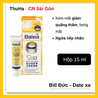 Kem dưỡng da mắt balea q10 chống thâm quầng bọng mắt.