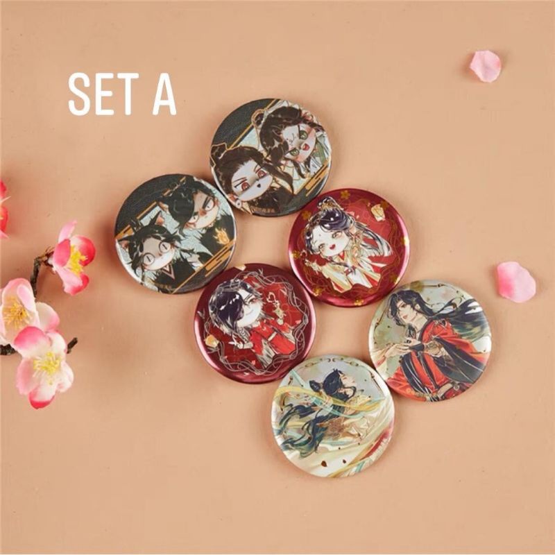 Bộ sưu tập 36 huy hiệu Thiên Quan Tứ Phúc 1st series hàng chính hãng Bilibili