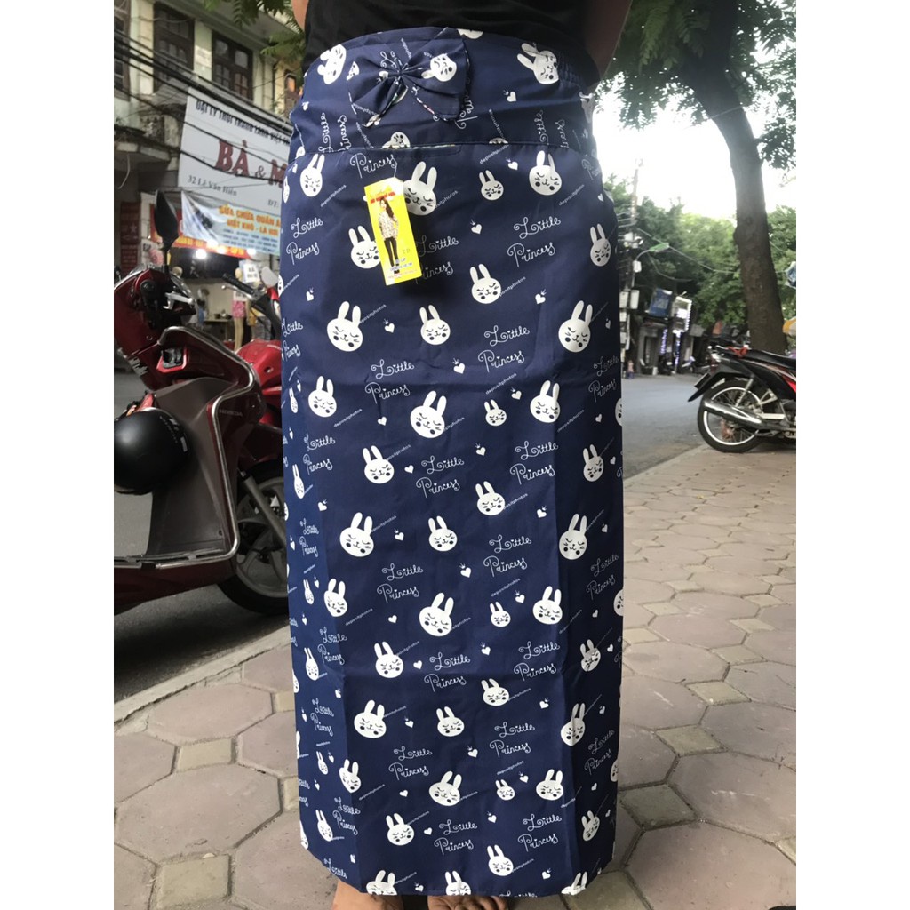 Váy Chống Nắng Dày Dặn 2 Lớp Vải Kate, Dùng Được 2 Mặt, Không Xù Lông