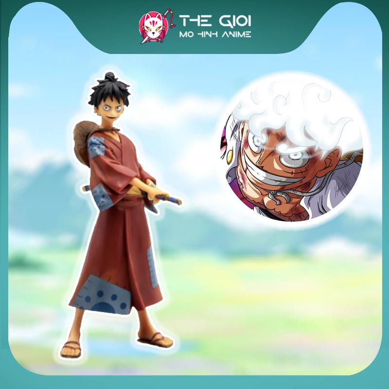 Mô hình Vua Hải Tặc figure One Piece Monkey D. Luffy Wano Quốc cao 18 cm  - mô hình one piece