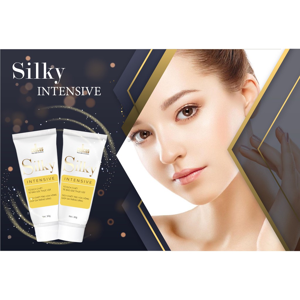 SILKY INTENSIVE - Gel dưỡng tế bào gốc thực vật - Sản phẩm công nghệ sinh học