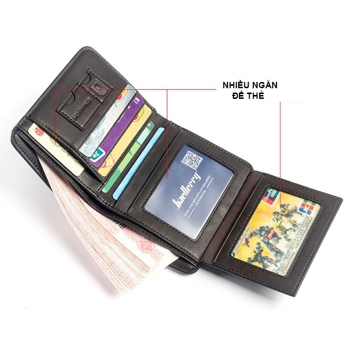 bóp ví nam thời trang da pu cao cấp