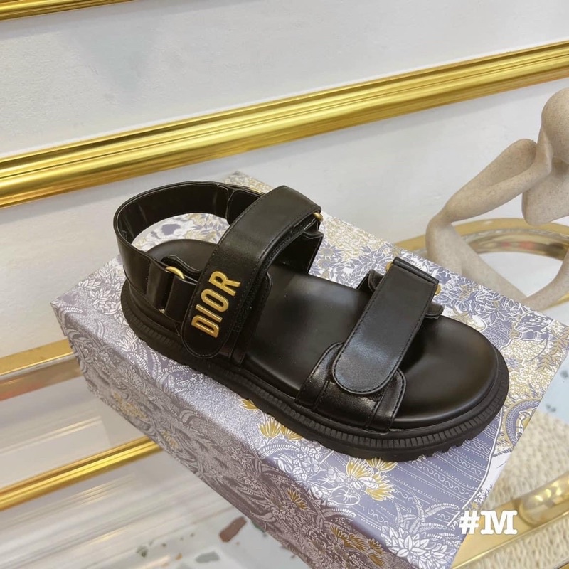Sandal bệt 2 quai D i o r hot hit fullbox