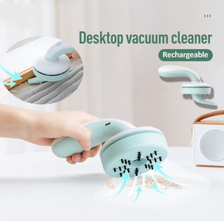 Máy hút bụi mini cầm tay, tiện dụng trong văn phòng, oto, gia đình, tặng kèm đầu hút nhỏ và chổi quét