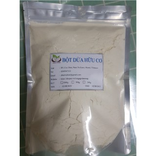 [THANH LÝ NGHỈ BÁN]1kg Bột dừa HỮU CƠ nguyên chất làm bánh Keto Das Low Carb siêu ngon siêu tiết kiệm. Bao test.