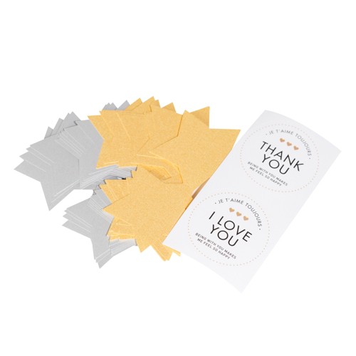 Lọ Thủy Tinh ARTBOX Hàn Quốc Chứa Giấy Viết Hình Ngôi Sao Làm Quà Tặng