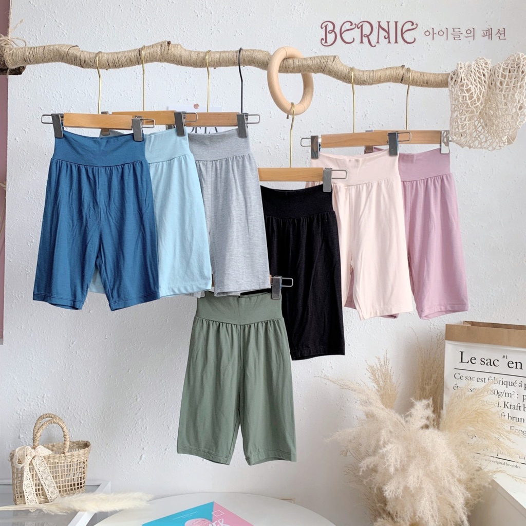 Bộ thun lạnh dài tay unisex cho bé, bộ dài tay vải thun lạnh cạp cao chun mềm