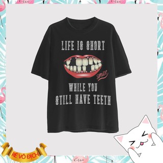 Áo thun "Life is short"