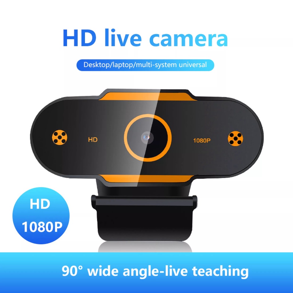 [Siêu nét] Webcam Độ Phân Giải Cao 1080P, Camera Phát Trực Tiếp Có Mic Cho PC, Laptop, siêu nét