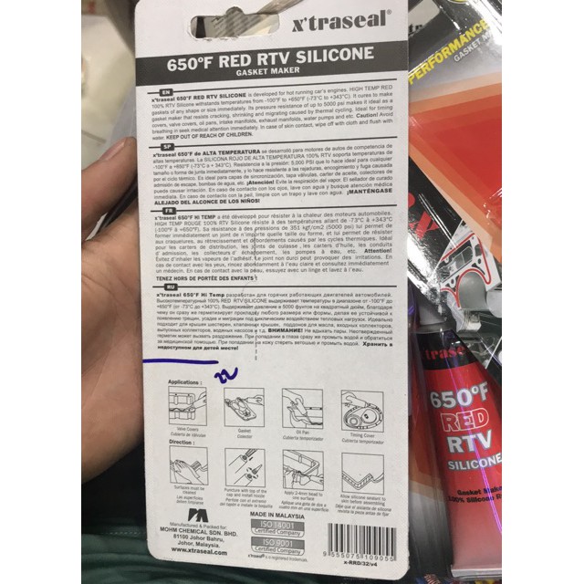 Keo tạo gioăng x'traseal 32gm