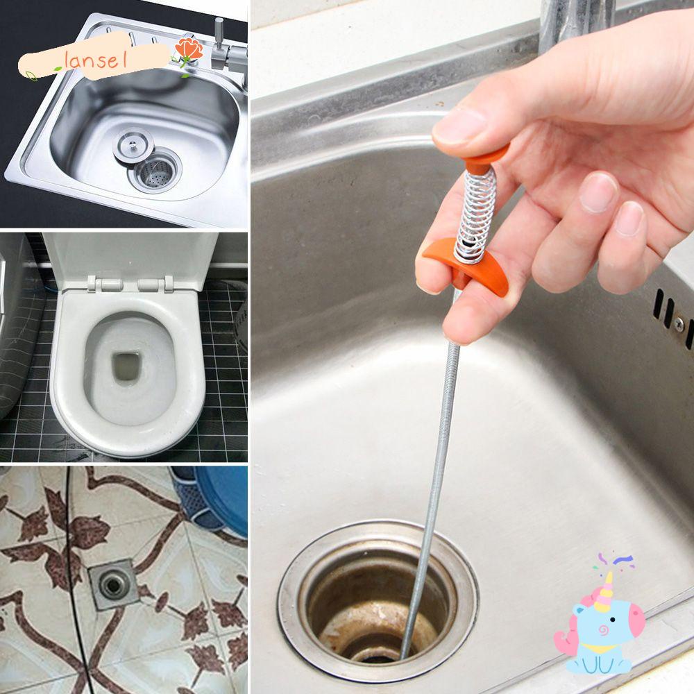 Dụng Cụ Móc Lò Xo Vệ Sinh Ống Thoát Nước Bồn Rửa Nhà Bếp Tiện Dụng