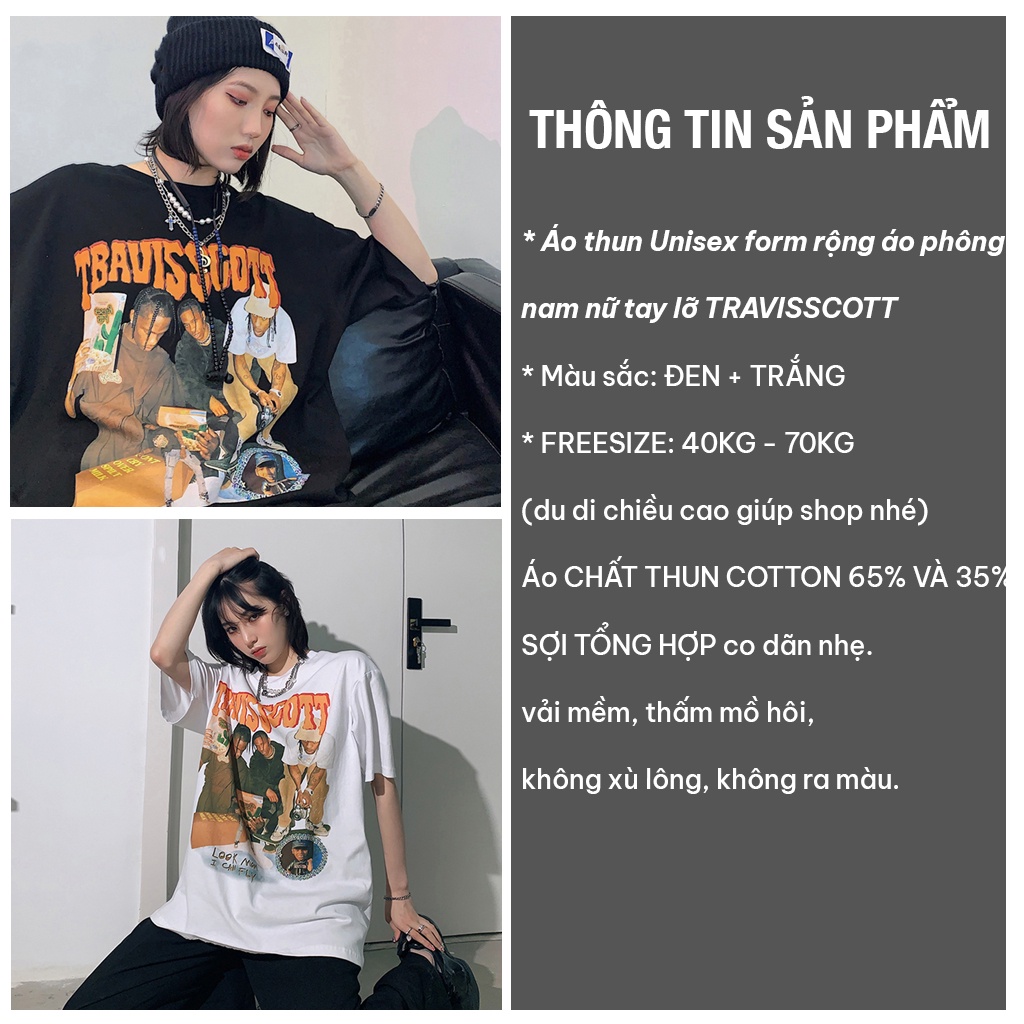Áo Phông Nam Nữ Tay Lỡ VIETCEN Áo Thun Cotton Ulzzang Hàn Quốc TRAVISSCOTT