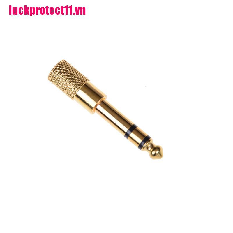 CCC Đầu Chuyển Đổi Âm Thanh Từ Đầu Đực 6.5mm 1 / 4 "Sang Đầu Cái 3.5mm 1 / 8"