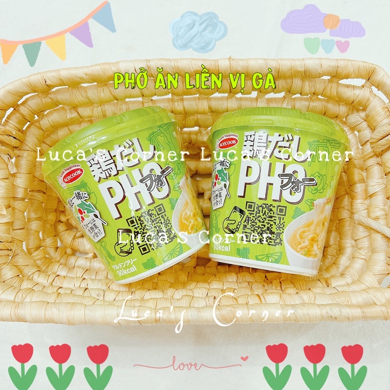 Phở ăn liền Acecook Nhật Bản