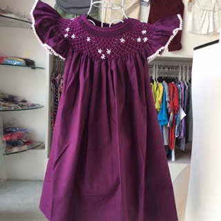 Đầm smock cao cấp