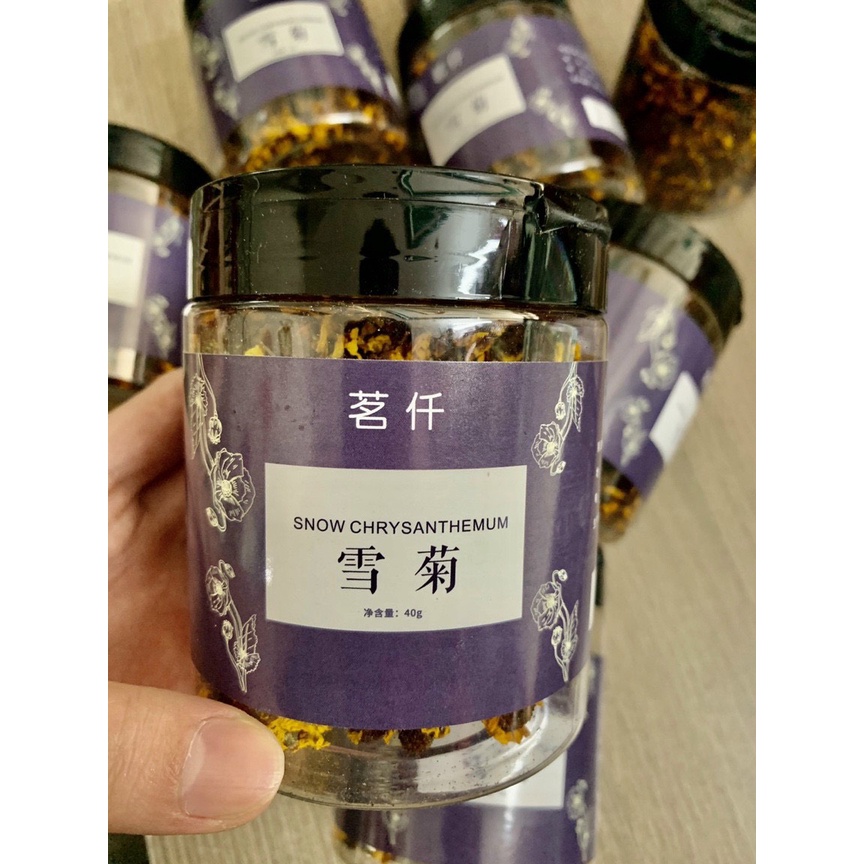 Cúc Tuyết Côn Lôn, Tân Cương pha trà rất thơm ngon