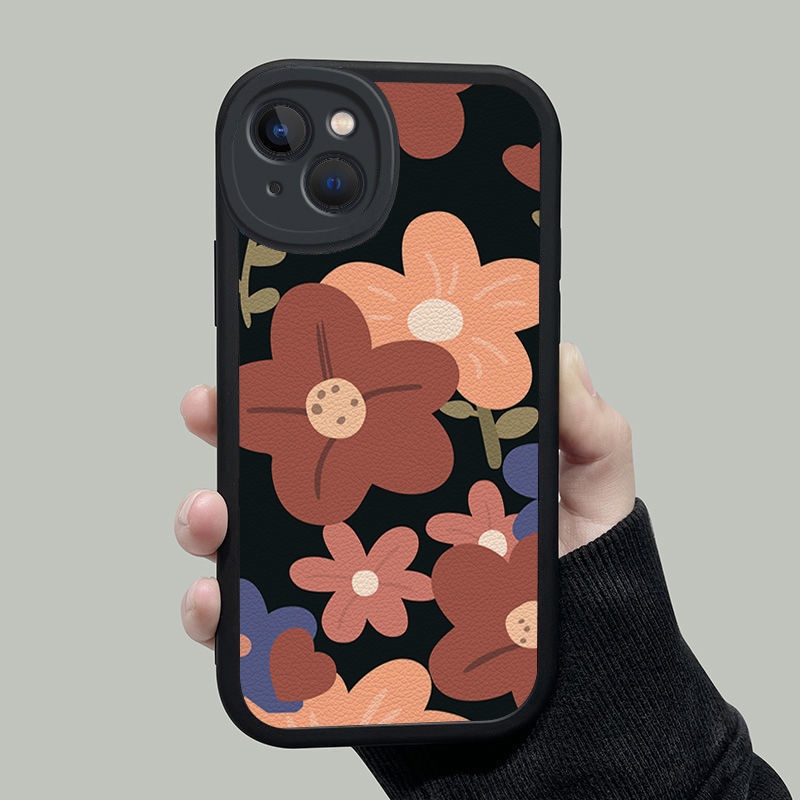 Thời trang Dòng hoa đơn giản chống va đập Vỏ điện thoại cho Vivo Y11 Y12 Y15 Y12i Y20s Y30 Y12S Y15S Y15A Y95 Y17 Y53 Y50 Y91 Y91CY75 v11i