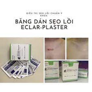 5-miếng dán ép sẹo lồi eclar plaster hisamitsu nhật bản