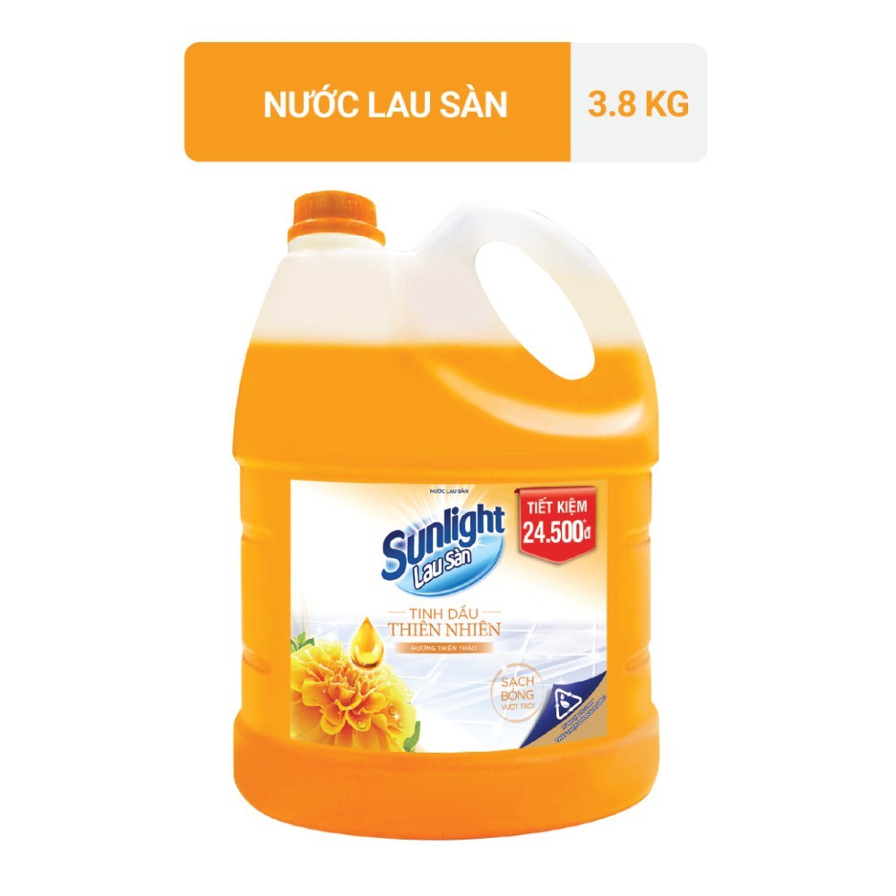 NƯỚC LAU SÀN SUNLIGHT 3.6KG/3.8KG (ĐỦ MÀU)