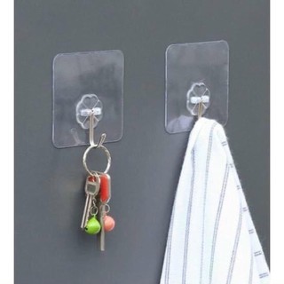 Sét 5- 10 Chiếc Móc Dán Tường Siêu Dính