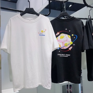 Áo thun tay lỡ unisex Tee Egg