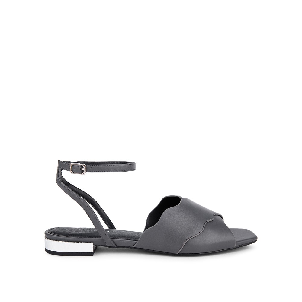 Giày Sandal đế bệt da mờ - Sablanca 5050SK0044