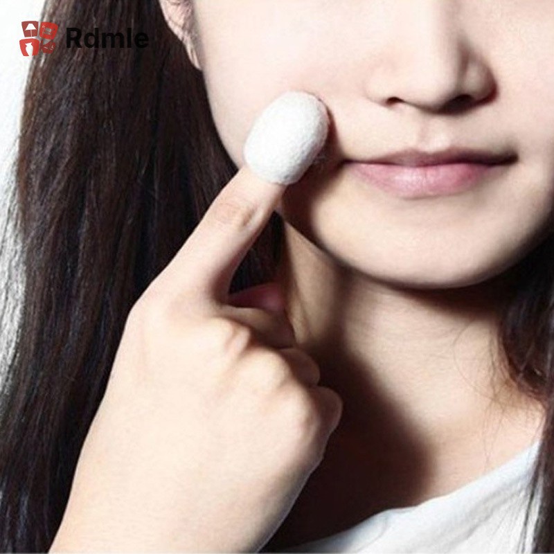 [COD]# RDMLE 100Pcs Organic Natural Silk Cocoons Silkworm Balls Facial Skin Care Scrub Purifying Acne Anti Aging Whitening