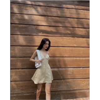 Narcystudio - Đầm lụa cột dây - Ana Dress