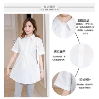 ÁO SƠ MI TRẮNG CHO BẦU