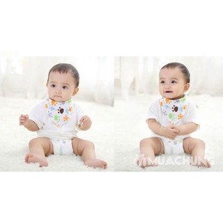 Combo 10 Khăn yếm tam giác cho bé,khăn giữ ấm cổ cho bé