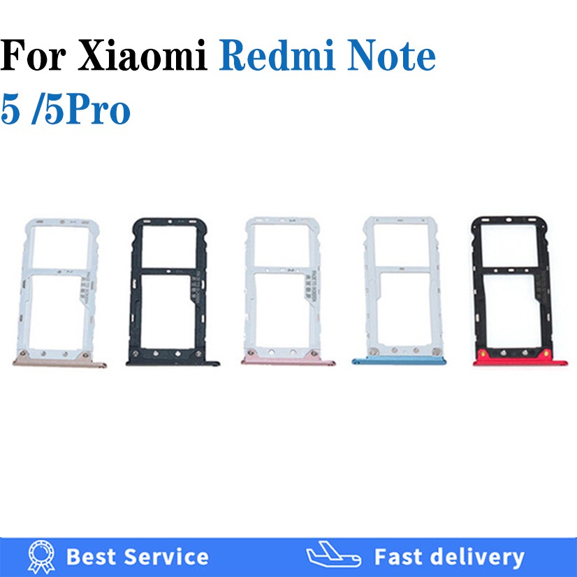 Mới Khay Đựng Thẻ Sim Thay Thế Chất Lượng Cao Cho Xiaomi Redmi Note 5 / 5pro Note5