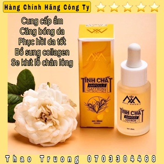 Tinh chất Ampoule Saffron Meea, Hàng Chính Hãng, cấp ẩm Phục hồi làn da hư tổn