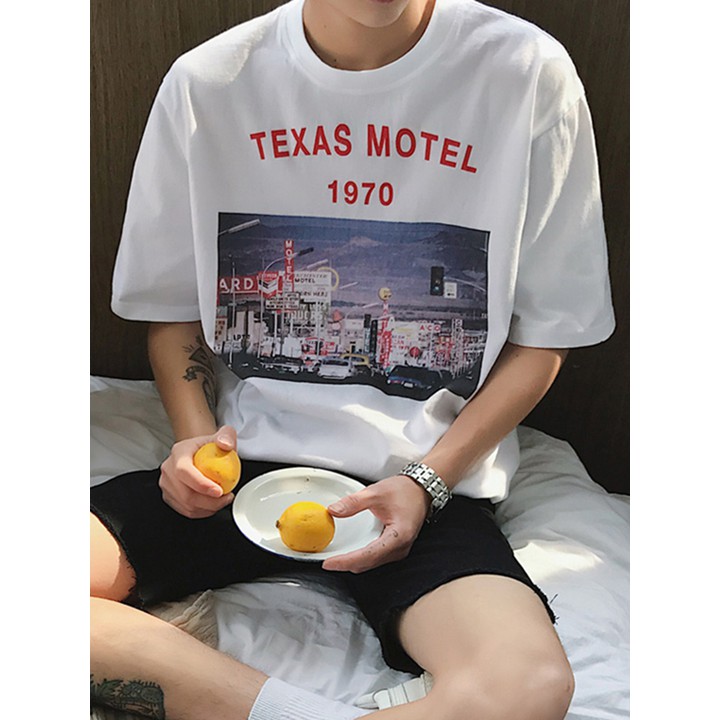 Áo thun unisex họa tiết - AT20