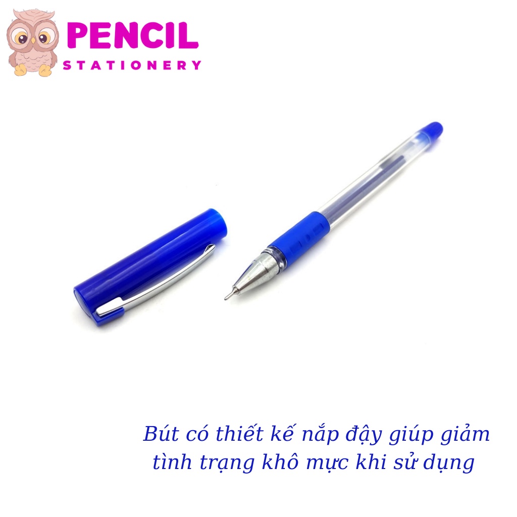 Bút Nước Linc Executive/ TipTop Nhiều Màu Ngòi 0.55mm 0.7mm, Bút Bi Mực Gel Dễ Thương Cho Học Sinh Văn Phòng