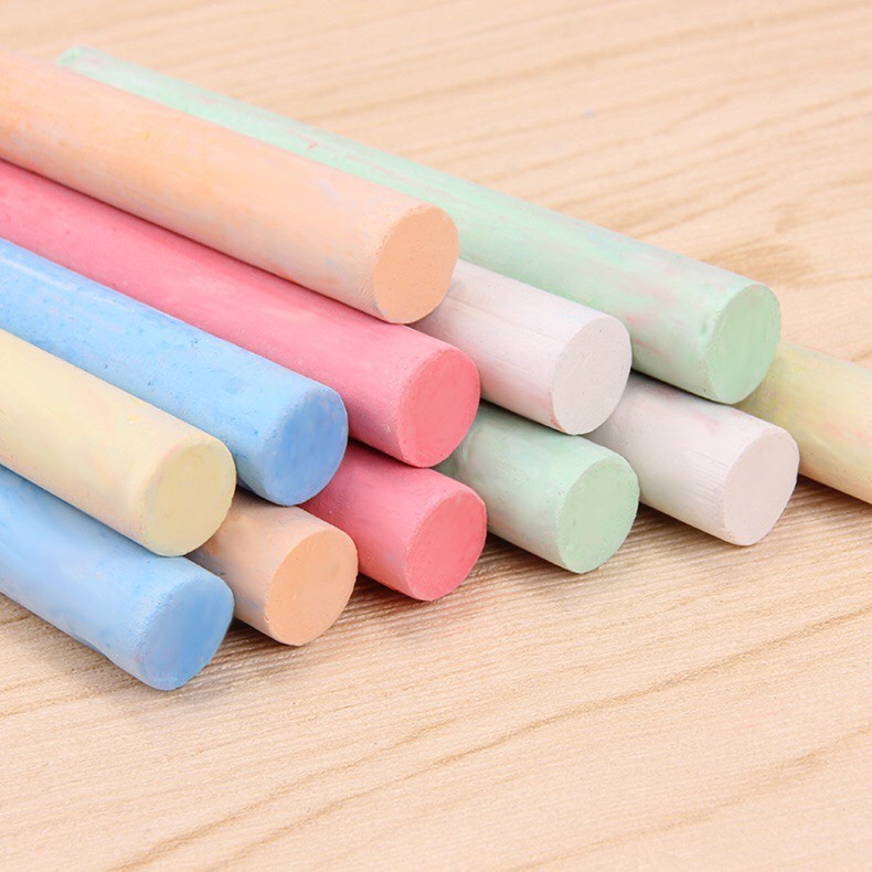 Phấn viết bảng CHALK siêu nhẹ không bụi 100 viên