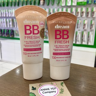 [ THANH LÝ ] Kem BB MAYBELLINE Dream Fresh 8-In-1 Beauty Balm Skin Perfector SPF 30 (USA)