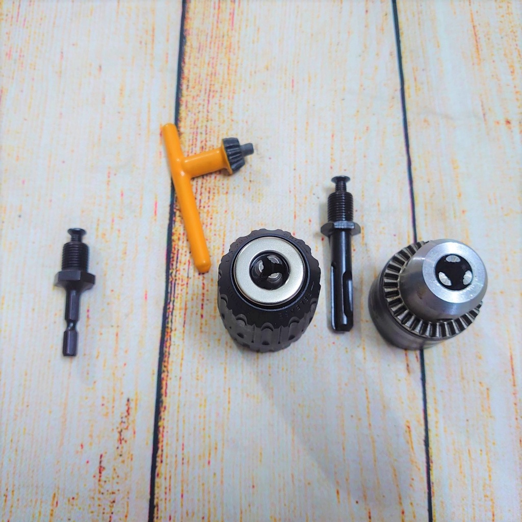 Phụ kiện chuyển đồi khoan bê tông, khoan pin, sang khoan sắt, khoan gỗ, và bắn vít
