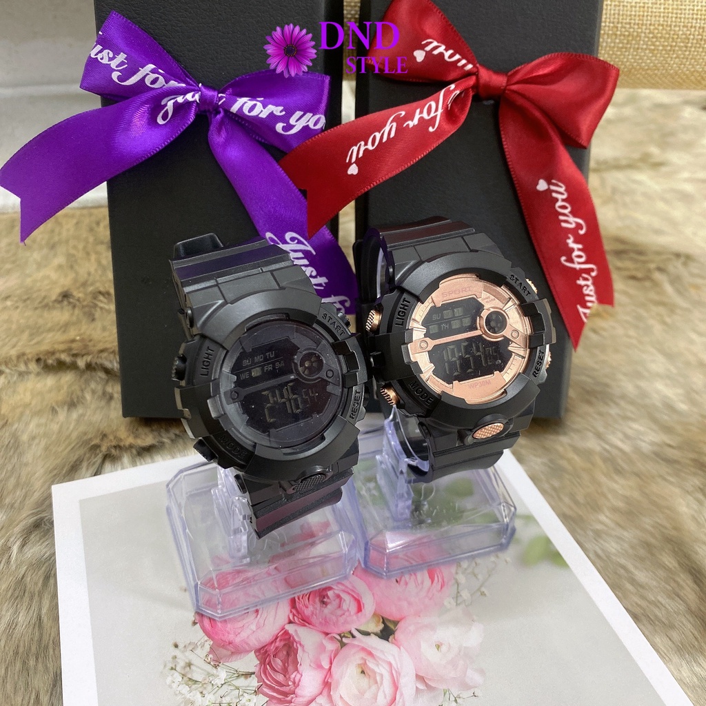 Đồng hồ điện tử nam nữ Sport M201, đồng hồ nam nữ unisex kiểu dáng thể thao năng động cực đẹp - DND Style