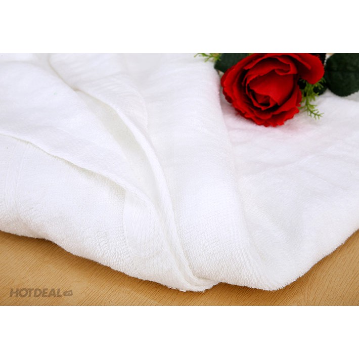 khăn tắm 100% cotton Phong Phú kt 60x90cm dày mềm