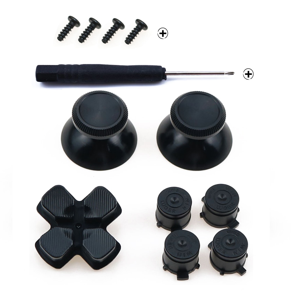 Bộ Nút Bấm Kim Loại Thay Thế Cho Tay Cầm Chơi Game Sony Playstation 4 D-Pad PS4 PS4 Slim Pro