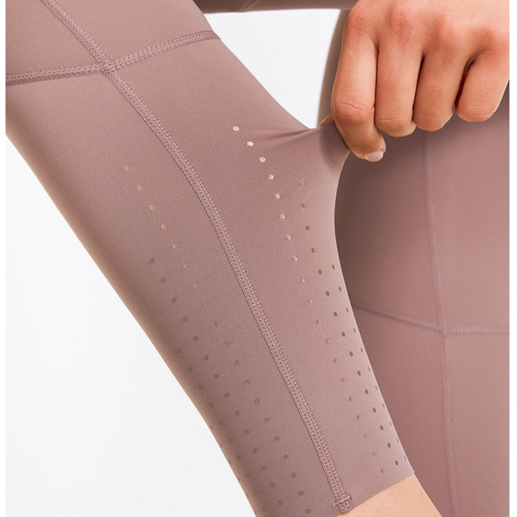 Quần Legging Thể Thao Lưng Cao Hoạ Tiết In Cho Nữ