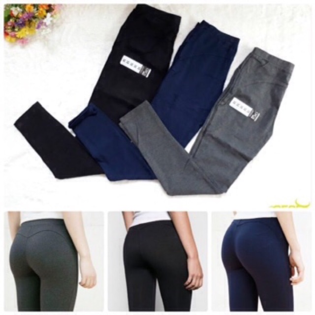 Quần Legging nâng mông osos chất cotton đanh mịn co dãn tôn vòng 3 | BigBuy360 - bigbuy360.vn
