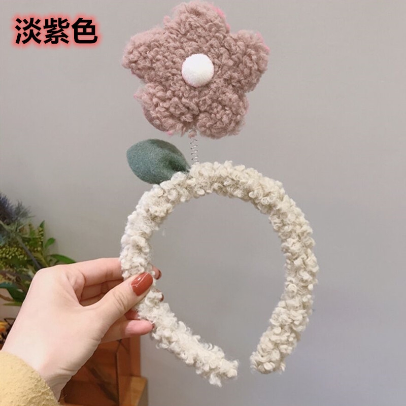 Băng đô rửa mặt hình hoa nhỏ dễ thương cho nữ