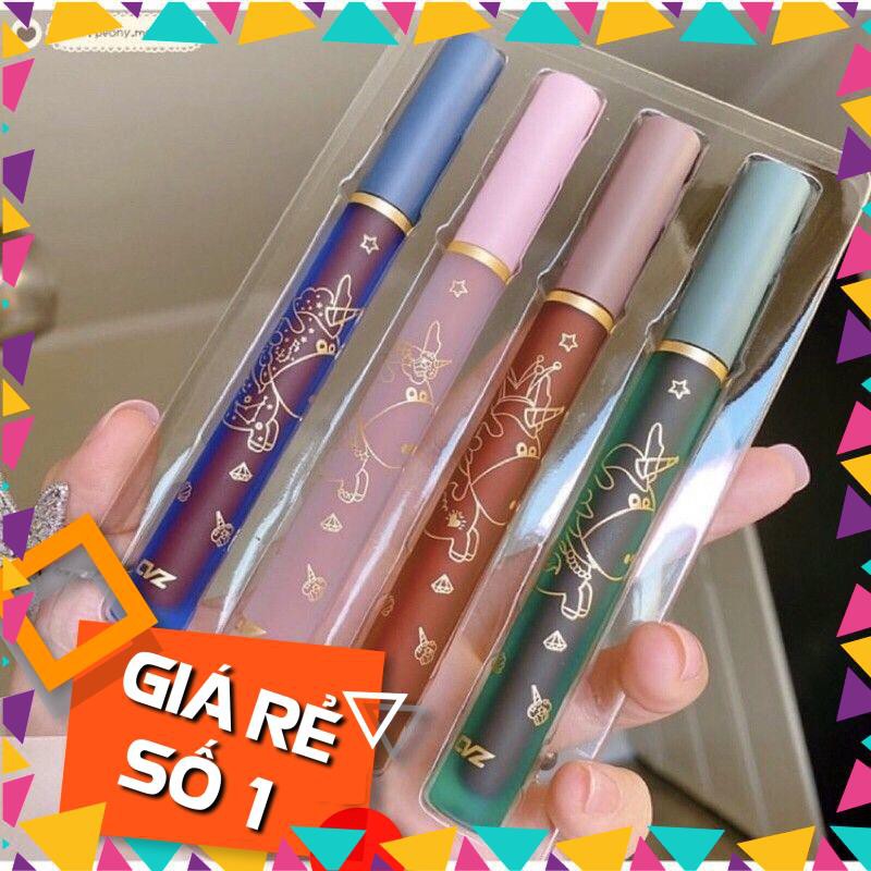 [GIÁ SỈ] Sét 4 Son Kem Kì Lân CVZ siêu mịn mướt | BigBuy360 - bigbuy360.vn