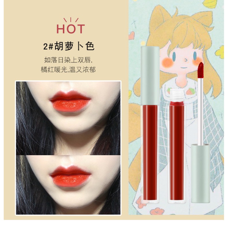 [Hàng mới về] Bộ Son Kem Lì Vongee Mịn Mượt Như Nhung Làm Trắng Môi | BigBuy360 - bigbuy360.vn